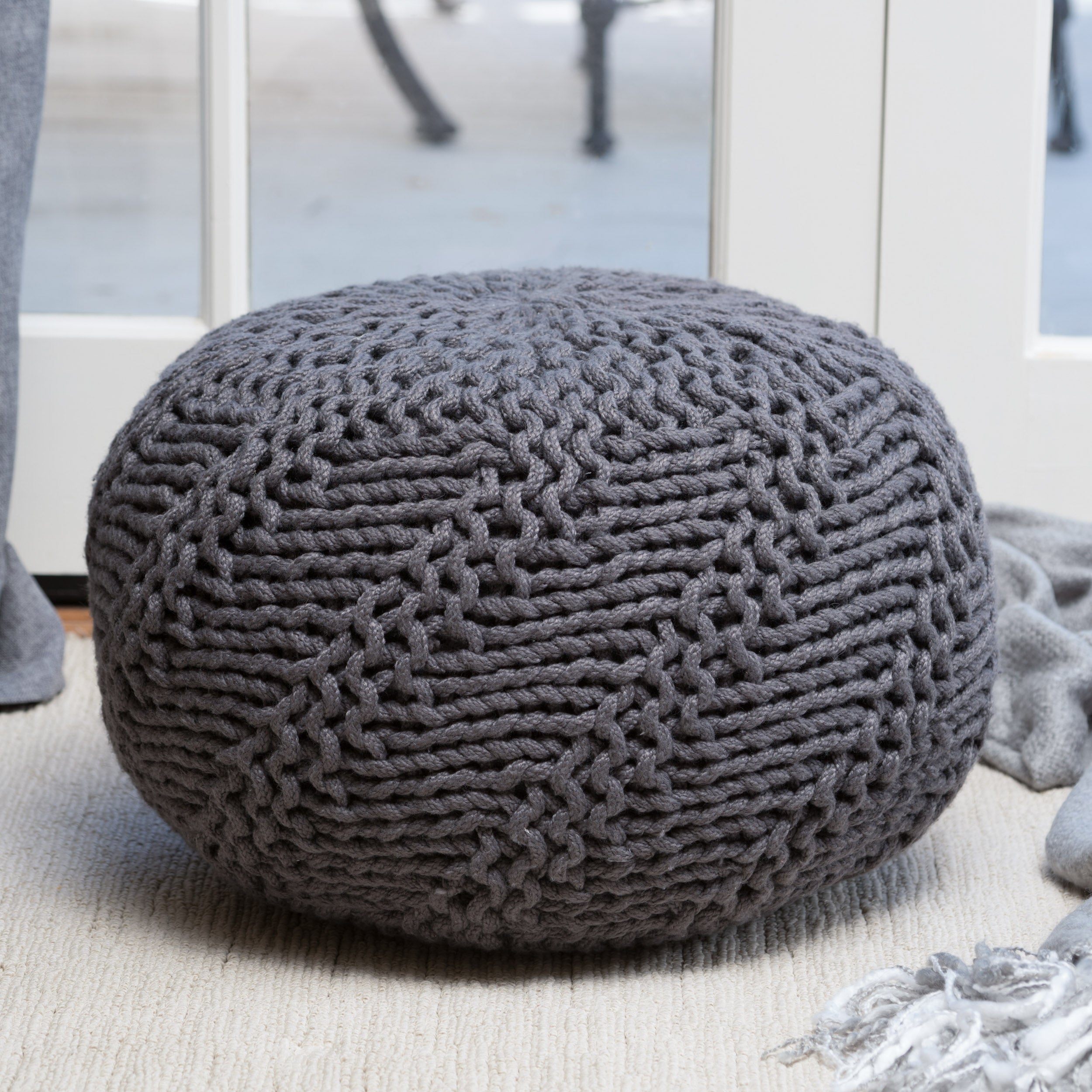 Hazel Indoor/Outdoor Pouf