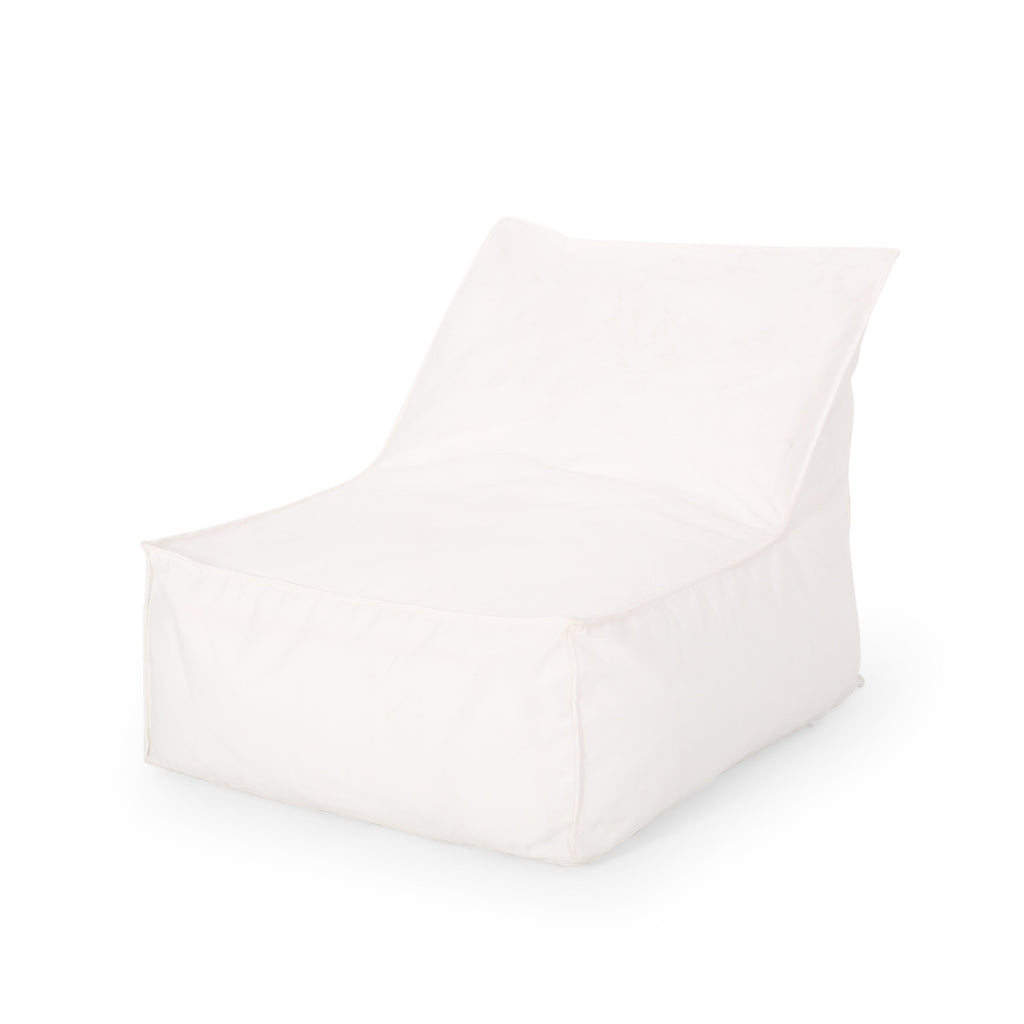 GDFLePouf Mikayel 3 Ft Outdoor Contemporary Water Resistant Fabric Bean Bag Chair