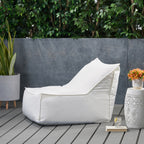 GDFLePouf Mikayel 3 Ft Outdoor Contemporary Water Resistant Fabric Bean Bag Chair