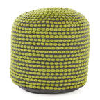 Rosalyn Fabric Round Pouf Ottoman