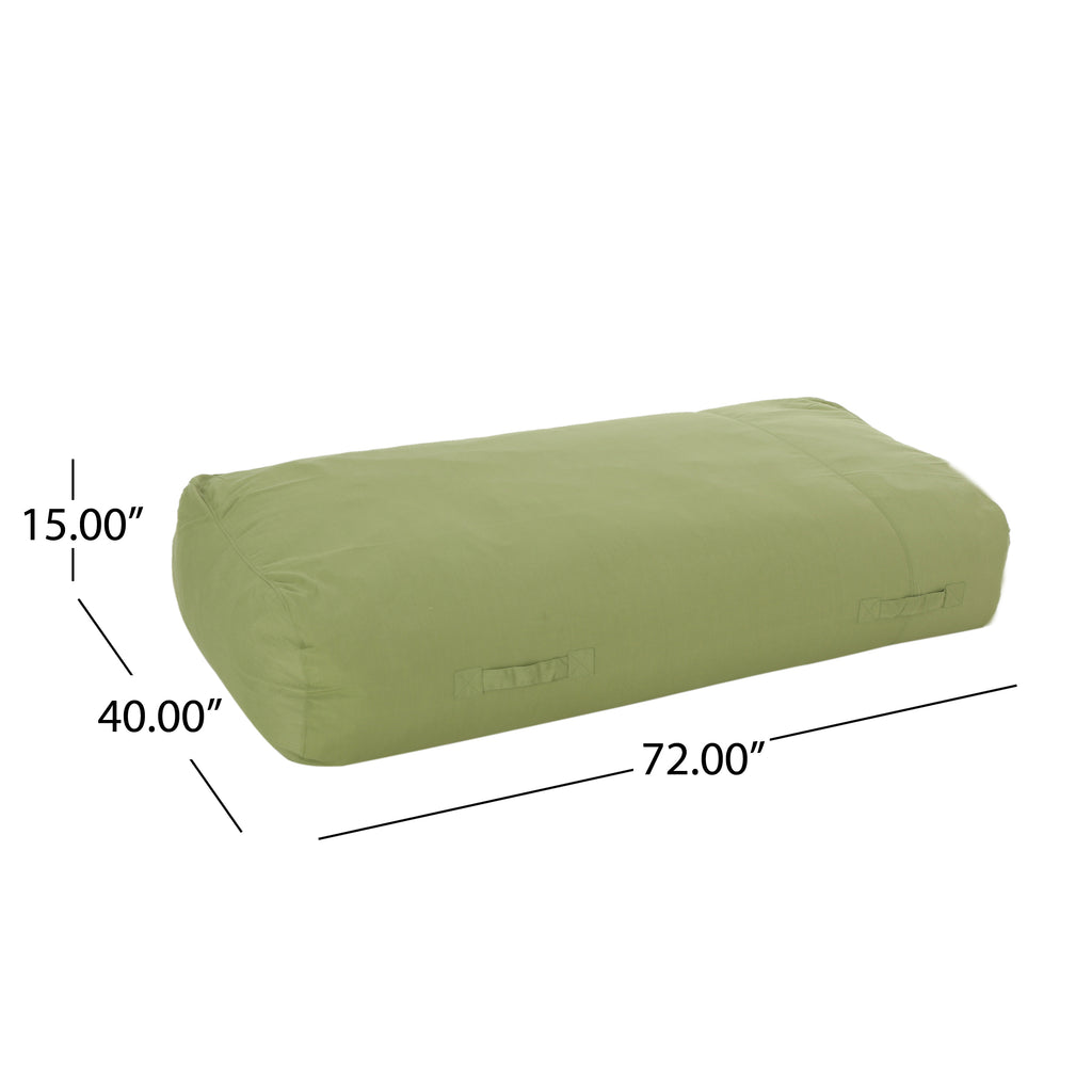 Vivien Outdoor Water Resistant 6'x3' Lounger Bean Bag