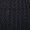 Belle Modern Knitted Cotton Round Pouf