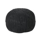 Anouk Knitted Cotton Pouf