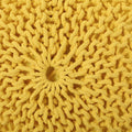 Beryl Modern Knitted Cotton Round Pouf