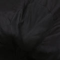 Meagher Modern 5 Foot Two Toned Fabric and Faux Leather Bean Bag