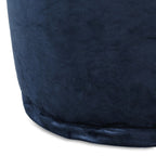 Bleckley Gwinnett Modern Velveteen Cylinder Pouf