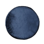 Bleckley Gwinnett Modern Velveteen Cylinder Pouf