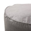 Bleckley Gwinnett Modern Velveteen Cylinder Pouf