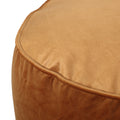Bleckley Gwinnett Modern Velveteen Cylinder Pouf