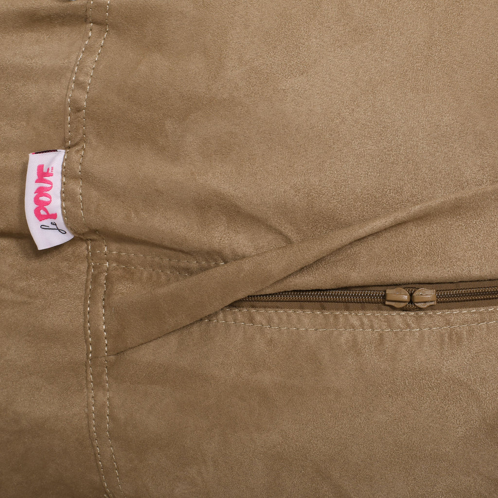 Tucker Modern 8 Foot Microfiber Pastel Bean Bag