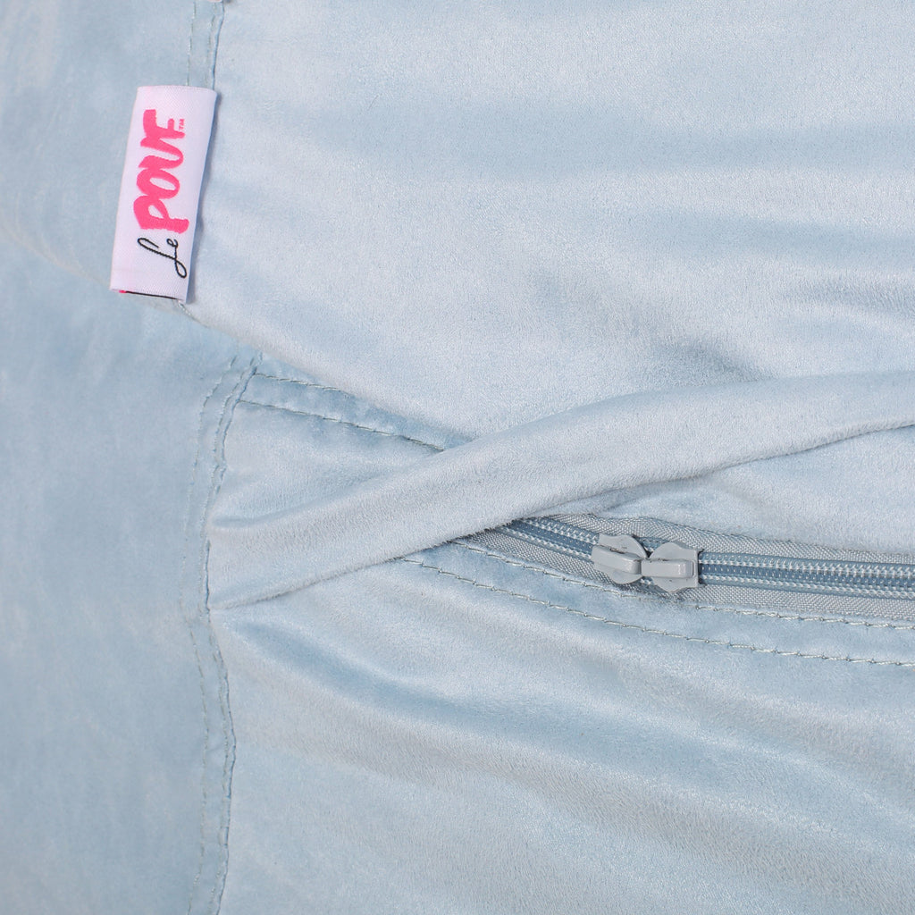 Bern Modern 6.5 Foot Microfiber Pastel Bean Bag