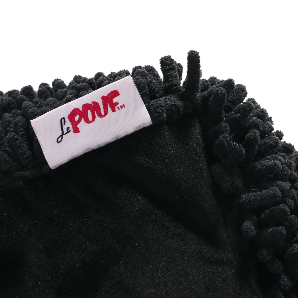 Moloney Modern Microfiber Chenille Square Pouf