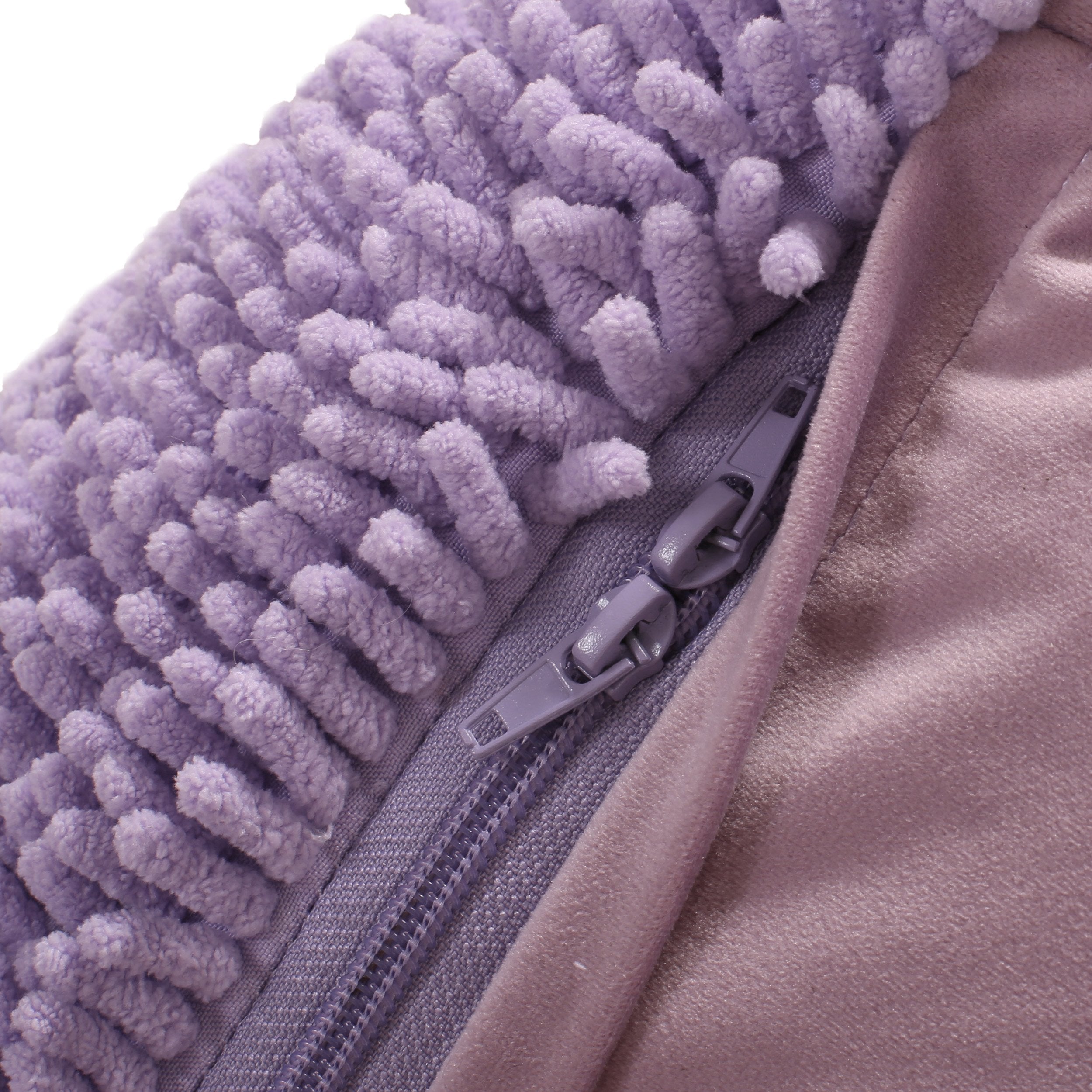 Moloney Modern Microfiber Chenille Square Pouf