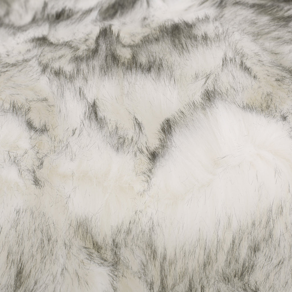 Terrell Schley Modern Glam 5 Foot Short Faux Fur Bean Bag