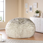 Terrell Schley Modern Glam 5 Foot Short Faux Fur Bean Bag