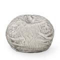 Terrell Schley Modern Glam 5 Foot Short Faux Fur Bean Bag