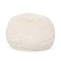 Terrell Schley Modern Glam 5 Foot Short Faux Fur Bean Bag