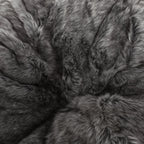 Terrell Schley Modern Glam 5 Foot Short Faux Fur Bean Bag