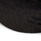 Terrell Schley Modern Glam 5 Foot Short Faux Fur Bean Bag