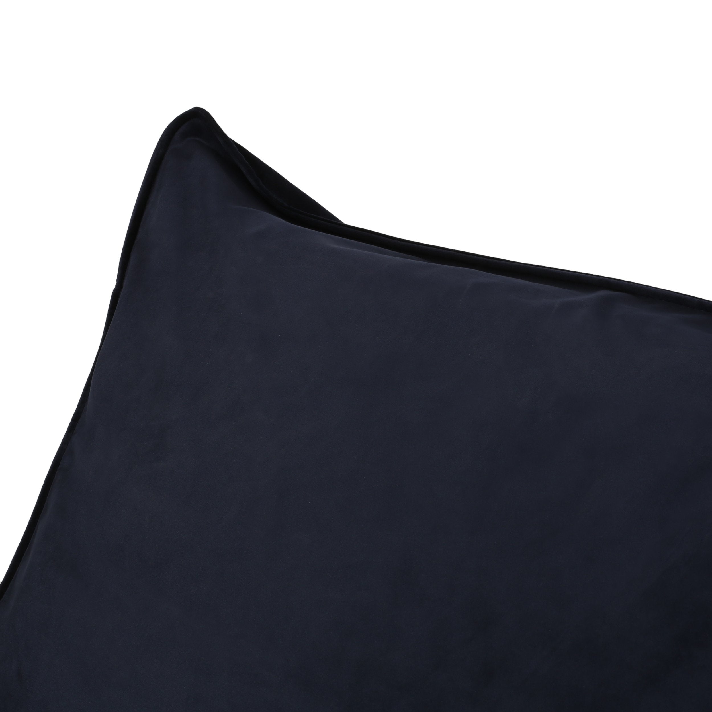 Calef Modern Velveteen 2 Seater Oversized Bean Bag Chair with Armrests