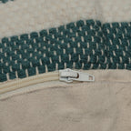 Villard Boho Handcrafted Fabric Cylinder Pouf