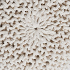 Poona Handcrafted Round Knitted Pouf ¨C Versatile Footrest & Extra Seating