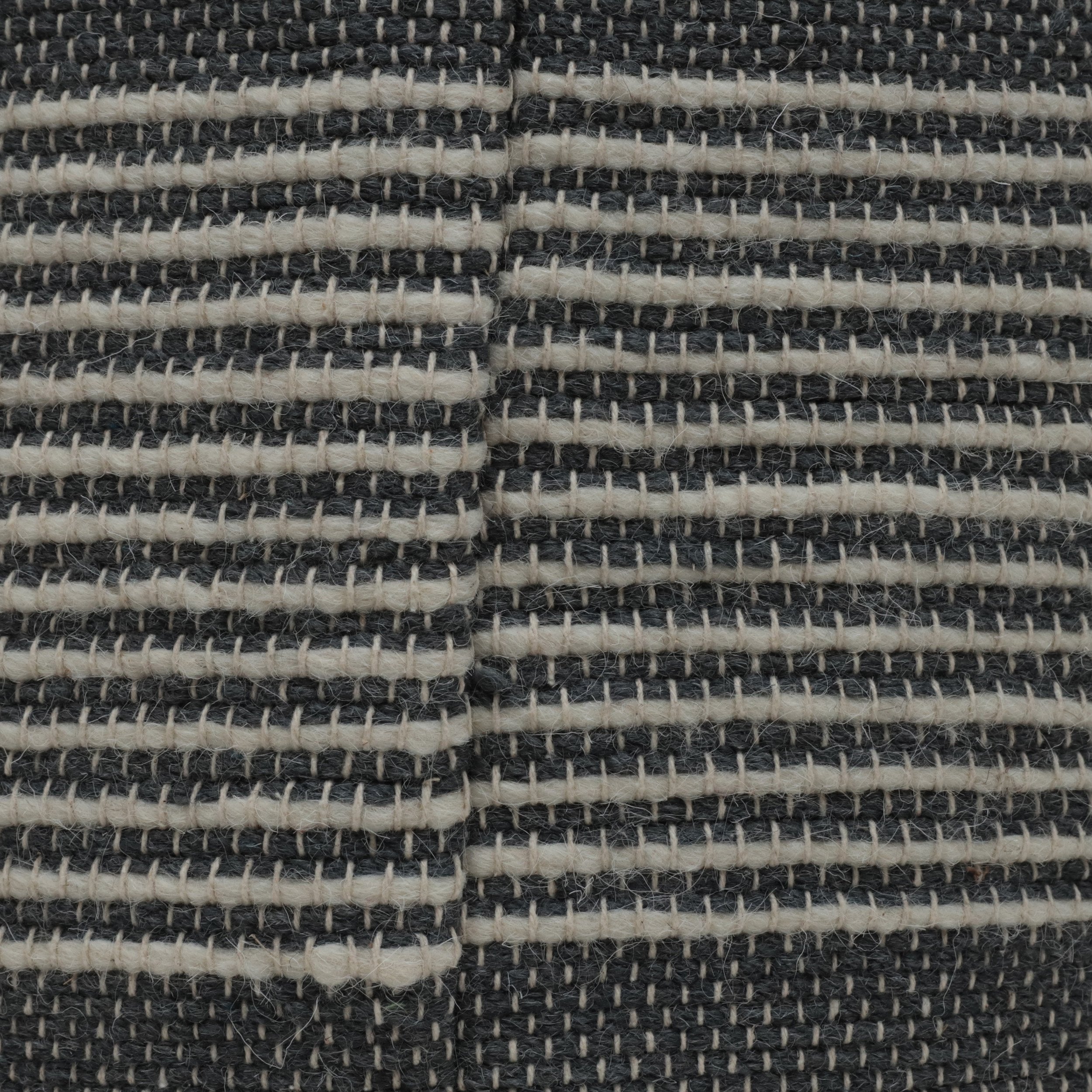 Villard Boho Handcrafted Fabric Cylinder Pouf