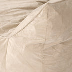 Ehlen Modern Velveteen Bean Bag Chair with Armrests